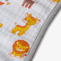 Supima Safari Animal Baby Burp Cloth