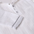 Supima White Baby Romper