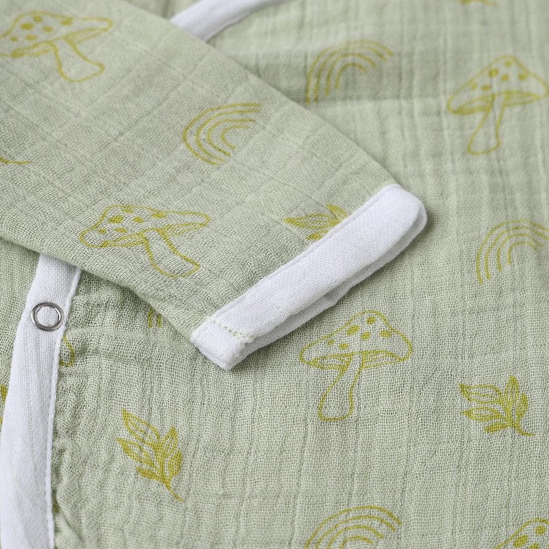 Supima Woodland Animal Baby Onesie