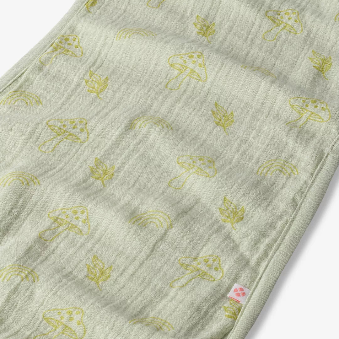 Supima Woodland Baby Burp Cloth