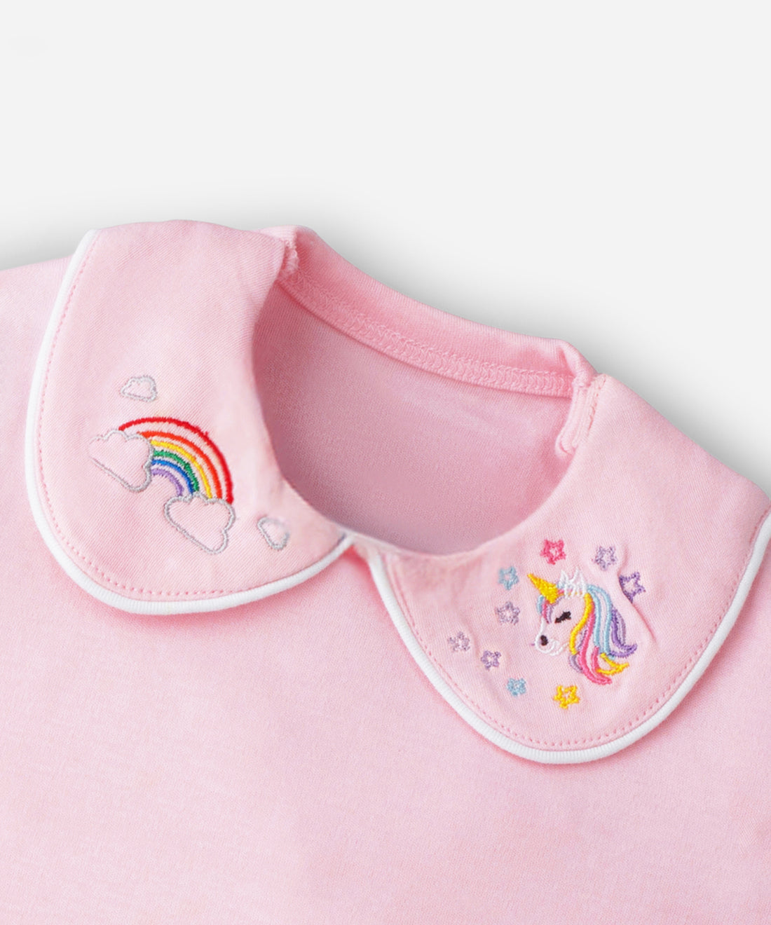 Unicorn Peterson collar babysuit