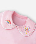 Unicorn Peterson collar babysuit