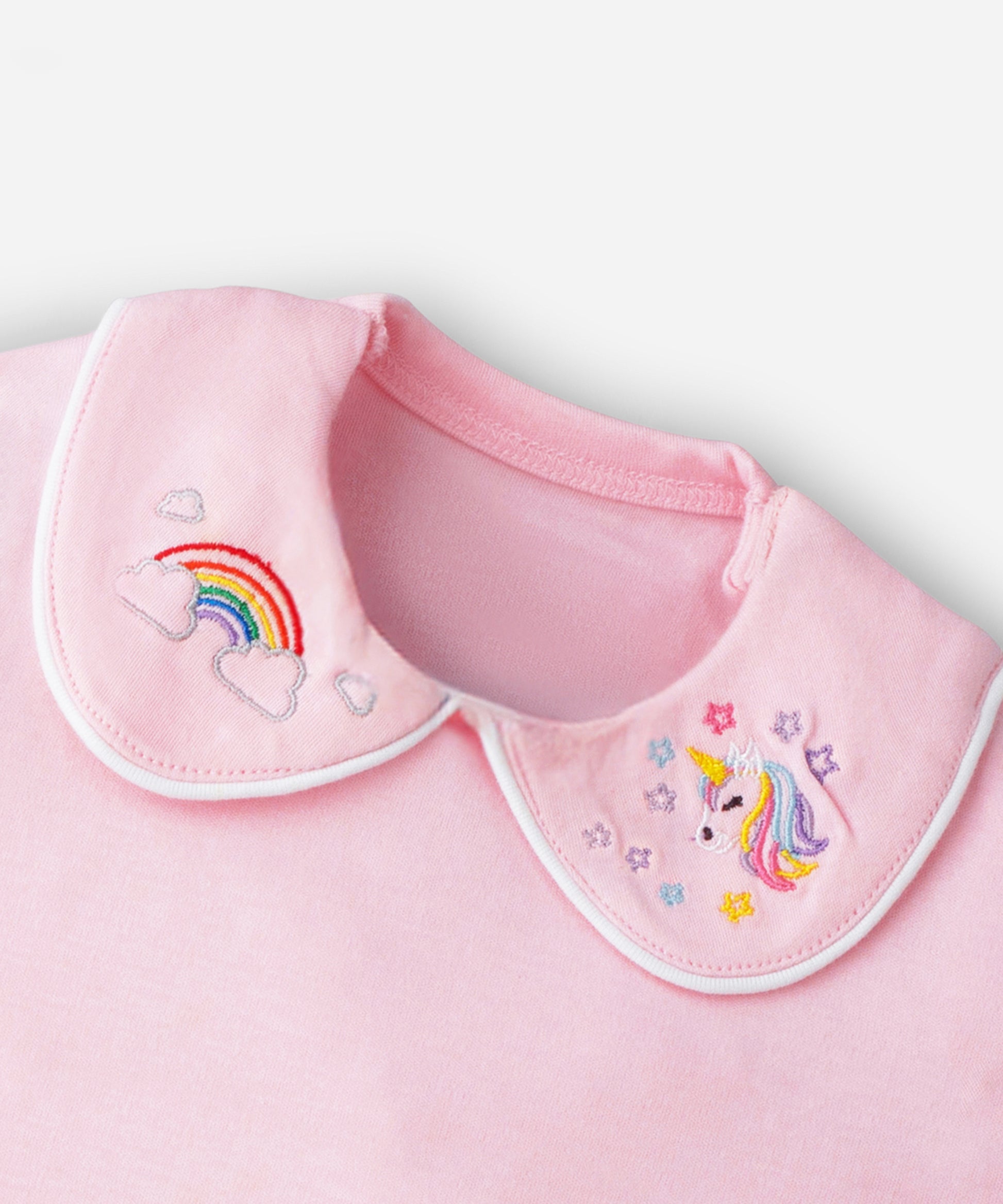 Unicorn Peterson collar babysuit
