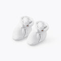 White Baby Booties