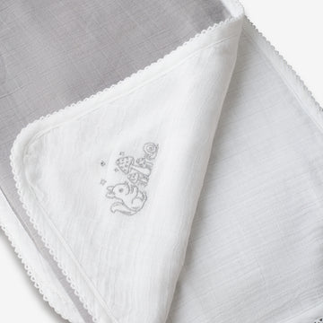 Woodland Whispers Reversible Blanket- 30'' x 30''